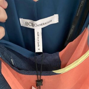Colorful bcbg generation lightweight dress